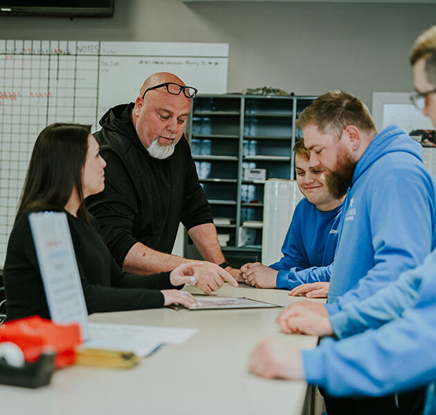 Helping planes customers